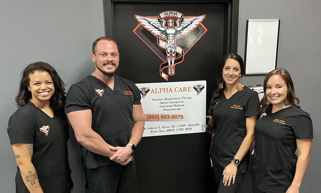 The Alpha Care team at the clinic in Crestview, Florida
